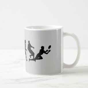 Rugby Evolution Fun Sports Coffee Mug