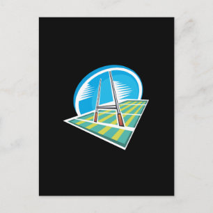 Rugby Field Postcard
