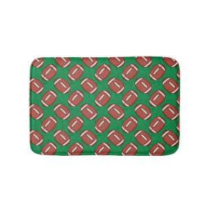 Rugby / Football Pattern bath mats