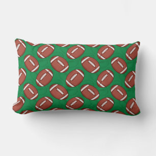 Rugby / Football Pattern throw pillows