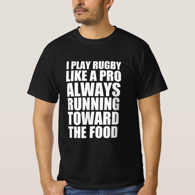 Rugby funny quote  T-Shirt (Front)