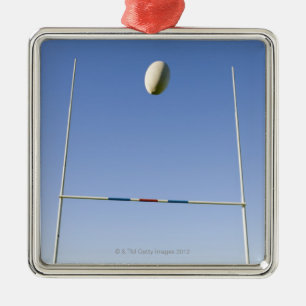 Rugby Goal Metal Tree Decoration