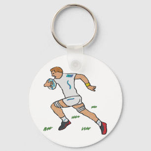 Rugby Key Ring