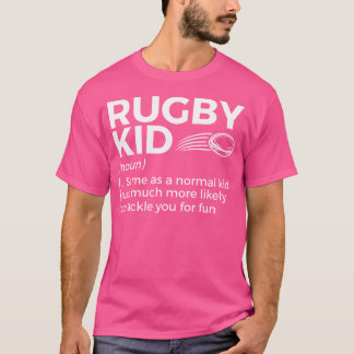 Rugby Kid Definition For Rugby Players T-Shirt