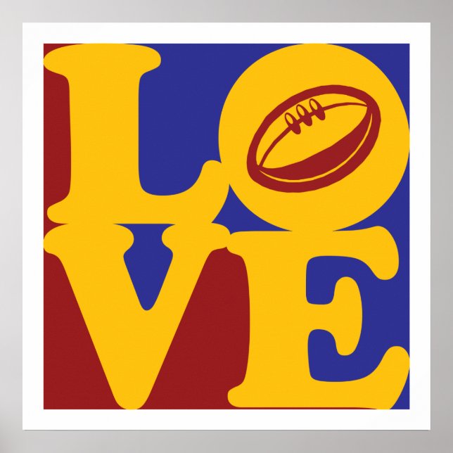 Rugby Love Poster (Front)