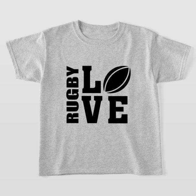 Rugby Love T-Shirt (Laydown)