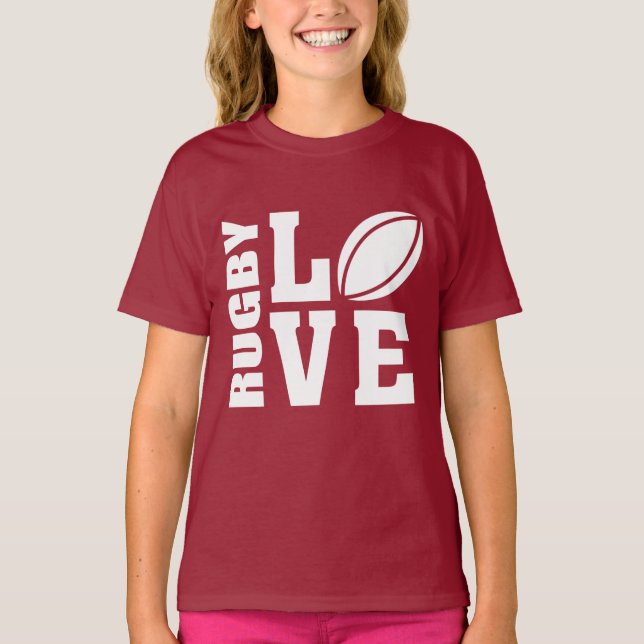 Rugby Love T-Shirt (Front)