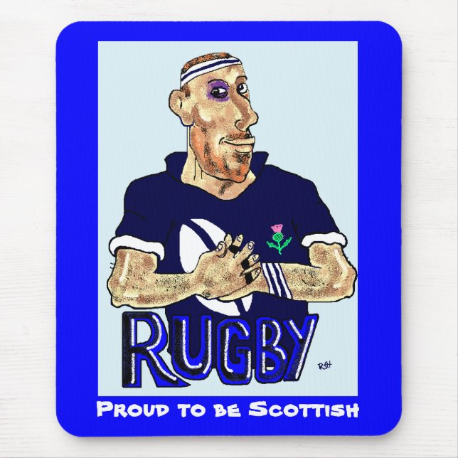 rugby mousepad (Front)