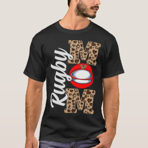 Rugby Mum Motheru2019s Day Rugby Sport Womens T-Shirt