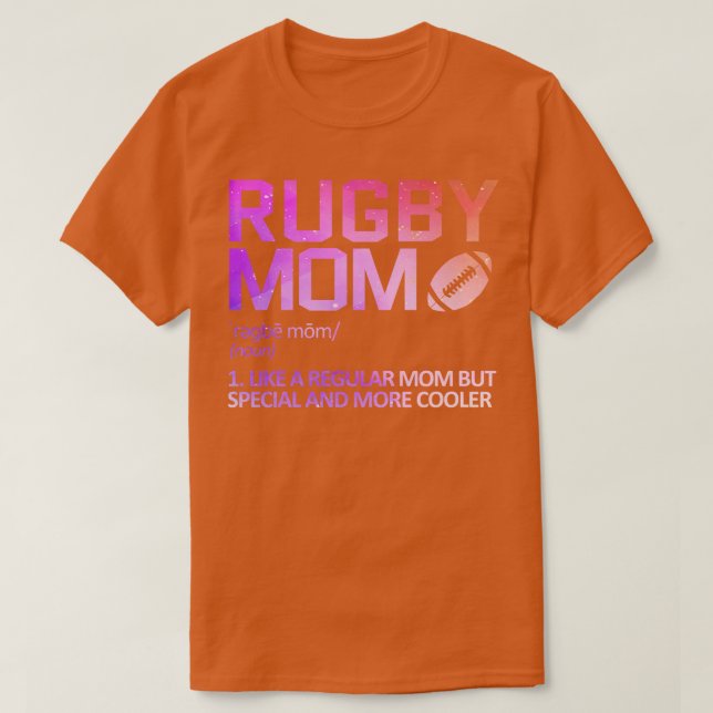 rugby mum T-Shirt (Design Front)