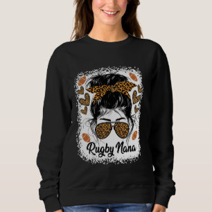 Rugby Nana Rugby Player Stylish Sports Grandma Gam Sweatshirt