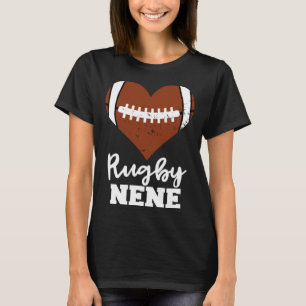 Rugby Nene Heart  Rugby Player Nene T-Shirt