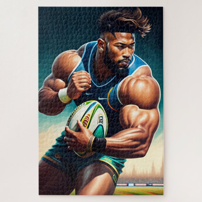 Rugby Player 1014 piece Jigsaw Puzzle (Vertical)
