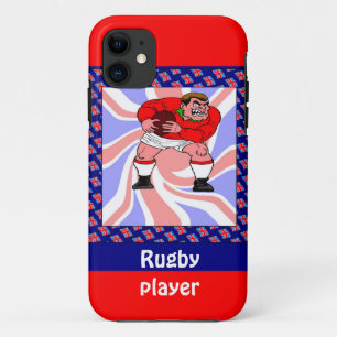 Rugby player Case-Mate iPhone case