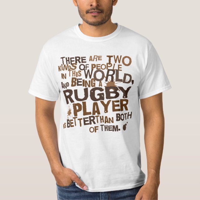 Rugby Player Gift T-Shirt (Front)
