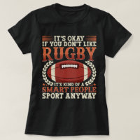 Rugby Player Kind Of A Smart People Sport Funny 