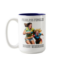 Rugby Players Two-Tone Mug