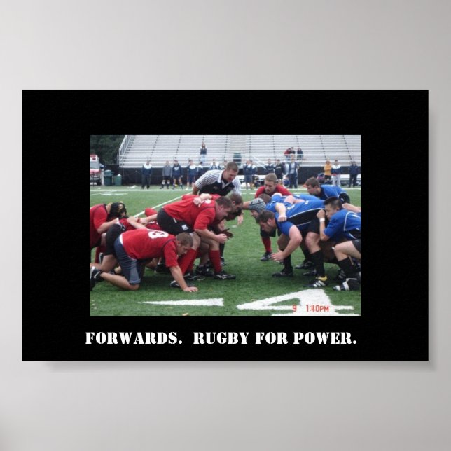 Rugby Poster (Front)