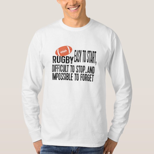 RUGBY QUOTES T-Shirt (Front)