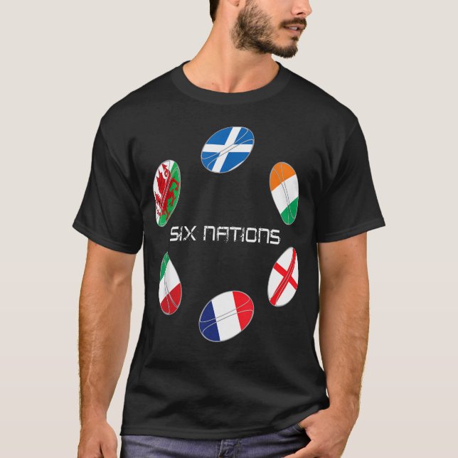 Rugby Six T-Shirt (Front)