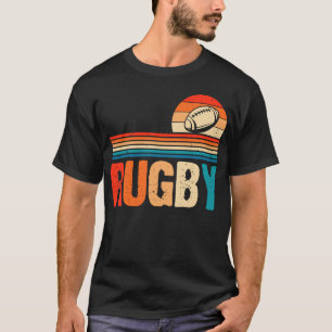 Rugby Sport Lover - Rugby Player Team Coach Retro T-Shirt