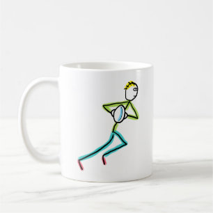 Rugby Stickman Coffee Mug