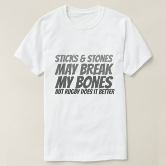 Rugby Sticks and Stones T-Shirt