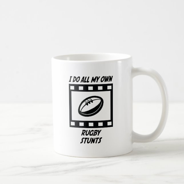 Rugby Stunts Coffee Mug (Right)