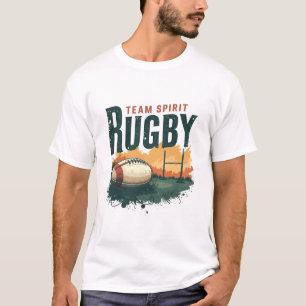 Rugby – Team Spirit Vintage Sports T-Shirt