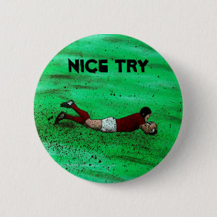 Rugby try badge