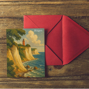 Rügen Germany Baltic Sea Travel Postcard