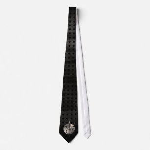 Rugged Acoustic Guitar Tie