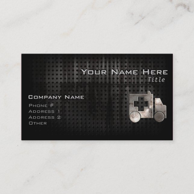 Rugged Ambulance Business Card (Front)