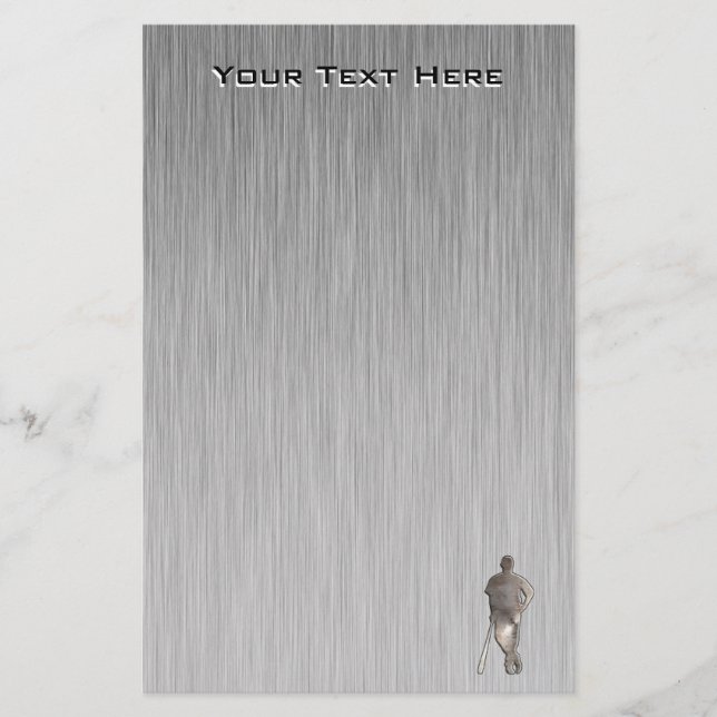 Rugged Baseball Stationery (Front)