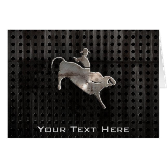 Rugged Bull Rider (Front Horizontal)