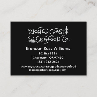 Rugged Coast Business Cards