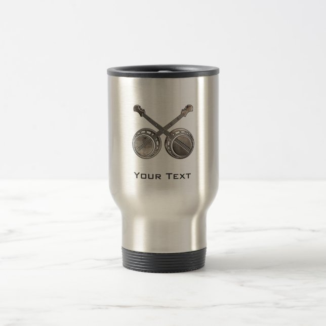 Rugged Duelling Banjos Travel Mug (Center)