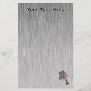 Rugged Guitarist Stationery