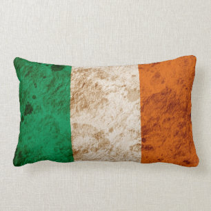 Rugged Irish Flag Lumbar Cushion