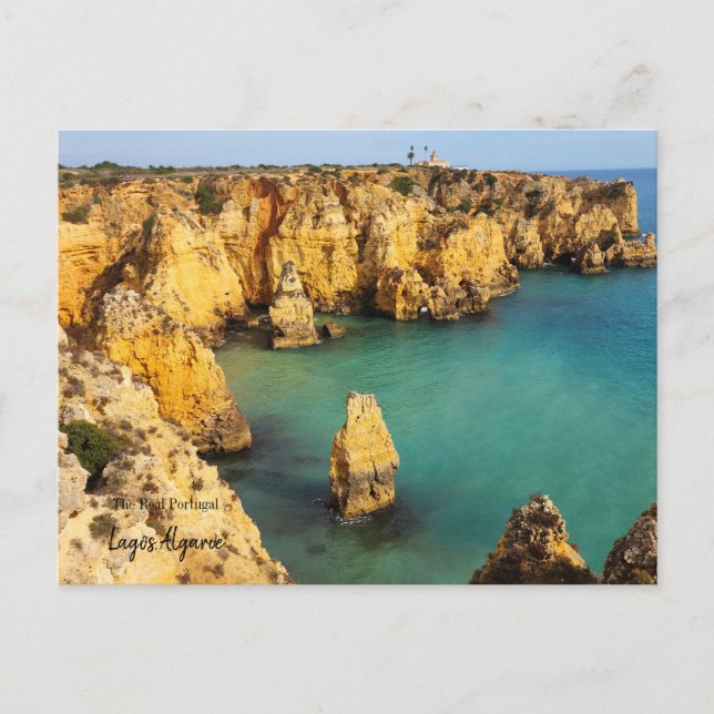 Rugged Lagos, Algarve, Portugal Postcard (Front)
