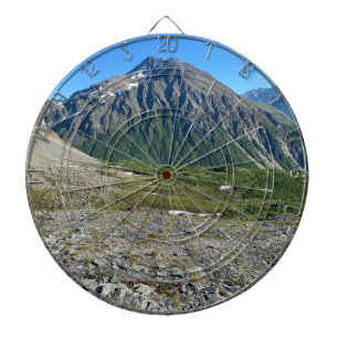 Rugged Mountain Adventure - Summer Hike Dartboard 