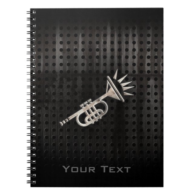 Rugged Trumpet Spiral Notebook (Front)