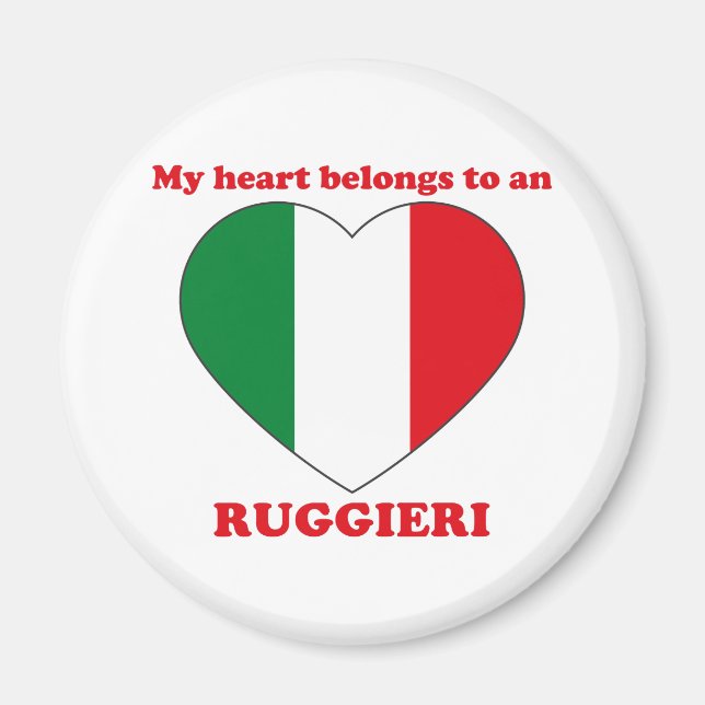 Ruggieri Magnet (Front)
