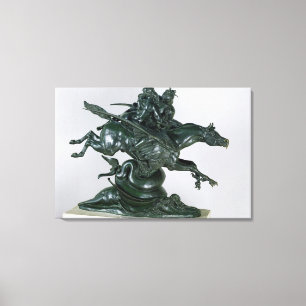Ruggiero and Angelica Canvas Print