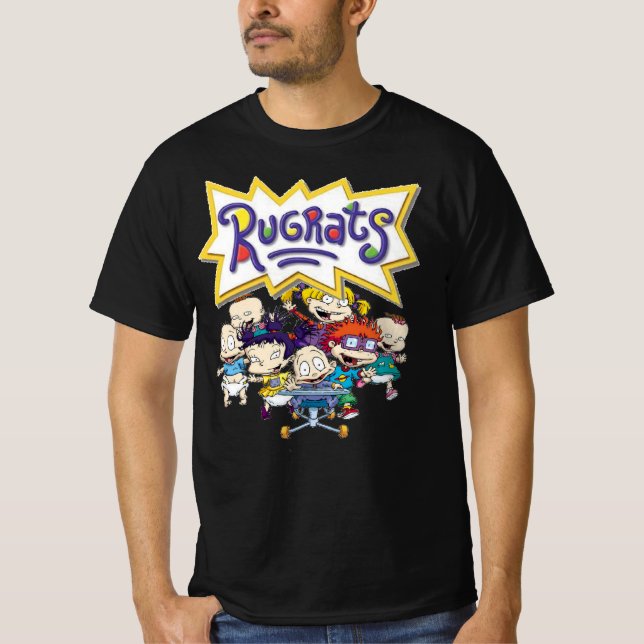 Rugrats Cartoon Childhood Baby Anime Animation T-Shirt (Front)