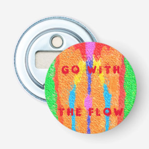 Rugs and Rags abstract pure art supreme Bottle Opener