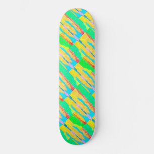 Rugs and Rags abstract pure art supreme            Skateboard