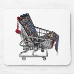 RugsShoppingCart090410 Mouse Pad