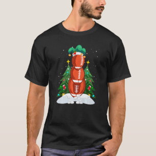Rugy snowman football player football Premium T-Shirt