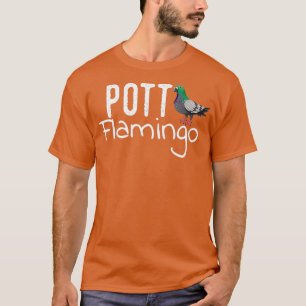 Ruhrpott Flamingo Ruhrgebiet Gift pigeon Funny T-Shirt